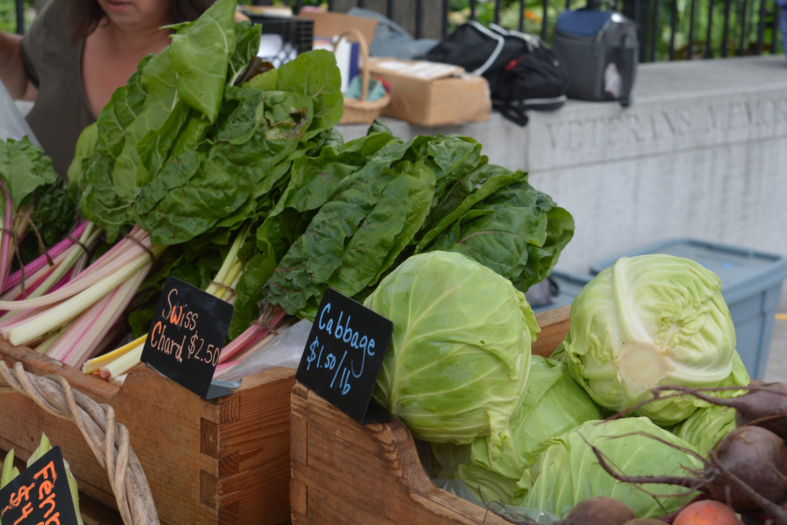Farmstand at Queens Borough Hall @ in front of Queens Borough Hall