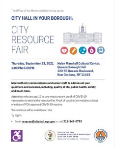 City Resource Fair @ Helen Marshall Cultural Center at Queens Borough Hall