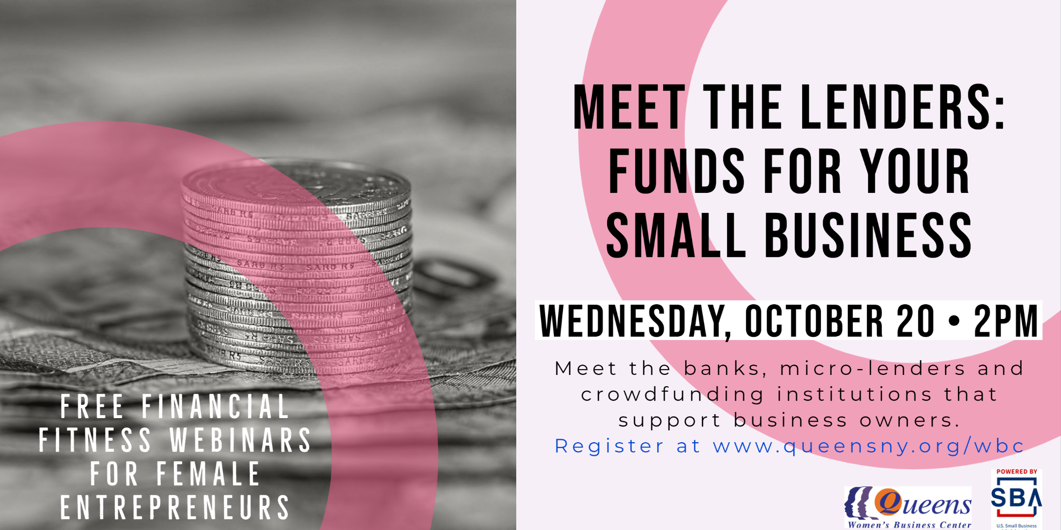 Meet the Lenders: Funds for Your Small Business @ Zoom webinar