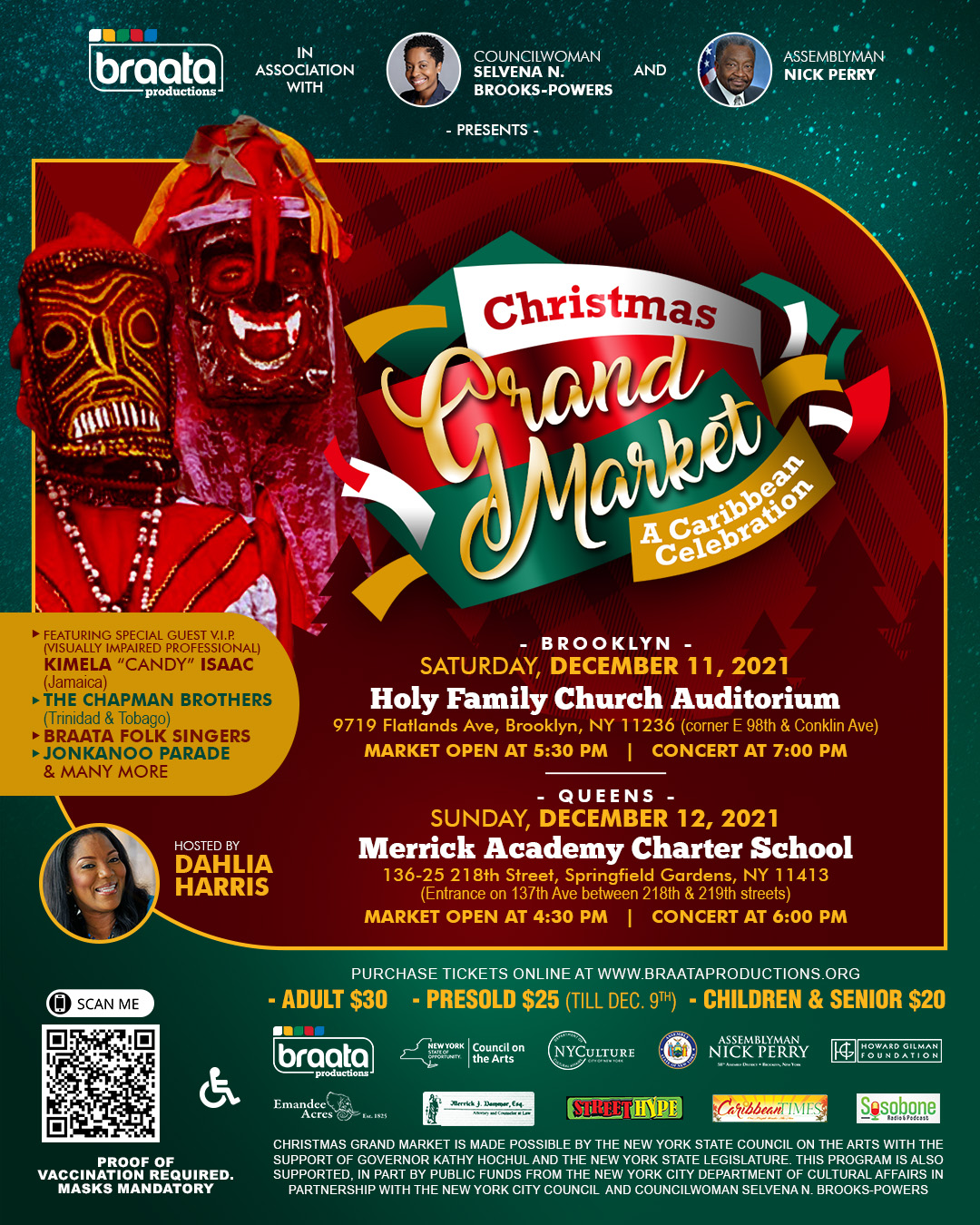 Christmas Grand Market: A Caribbean Celebration - Queens @ Merrick Academy-Queens Public Charter School