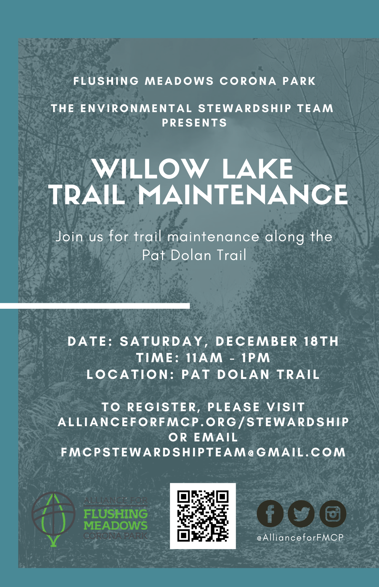 Willow Lake Trail Maintenance Volunteer Event @ Willow Lake