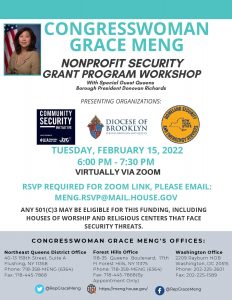 Workshop on the Nonprofit Security Grant Program @ online event