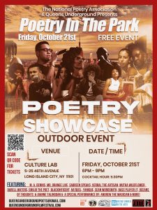 Poetry In The Park with Queens Underground Poets @ Culture Lab