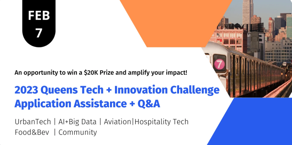 2023 Queens Tech + Innovation Challenge Application Assistance Session @ Zoom workshop