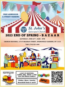 End of Spring Bazaar @ St. John&#039;s Episcopal Church