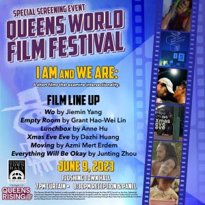 FREE FILM SCREENING: I AM and YOU ARE @ Flushing Town Hall