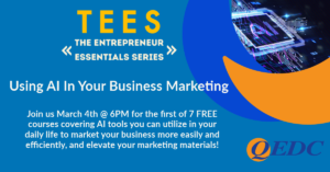 Using AI In Your Business Marketing @ Zoom webinar